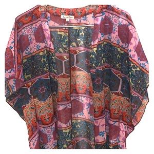 Colorful Short Kimono